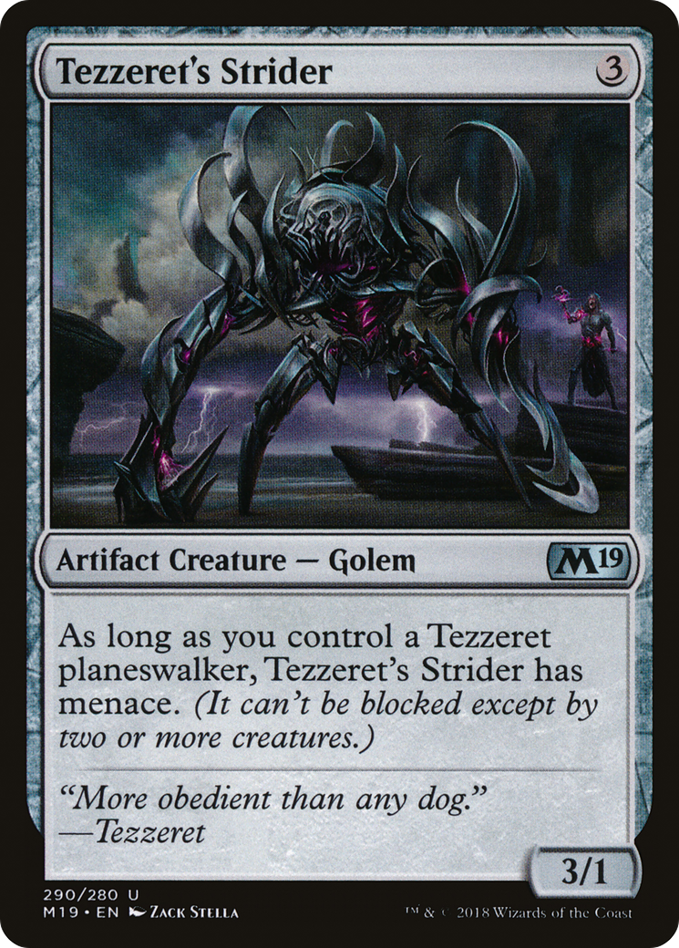 Tezzeret's Strider (M19-290) - Core Set 2019