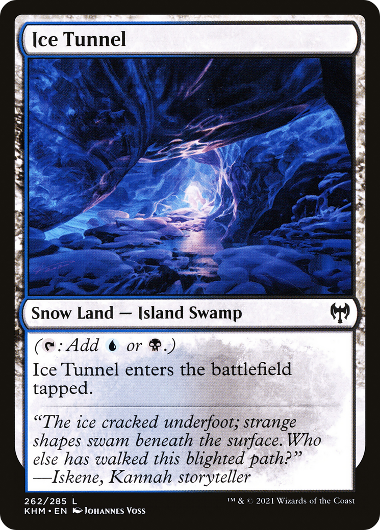 Ice Tunnel  (KHM-262) - Kaldheim: (snow)