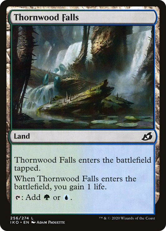 Thornwood Falls (IKO-256) - Ikoria: Lair of Behemoths Foil