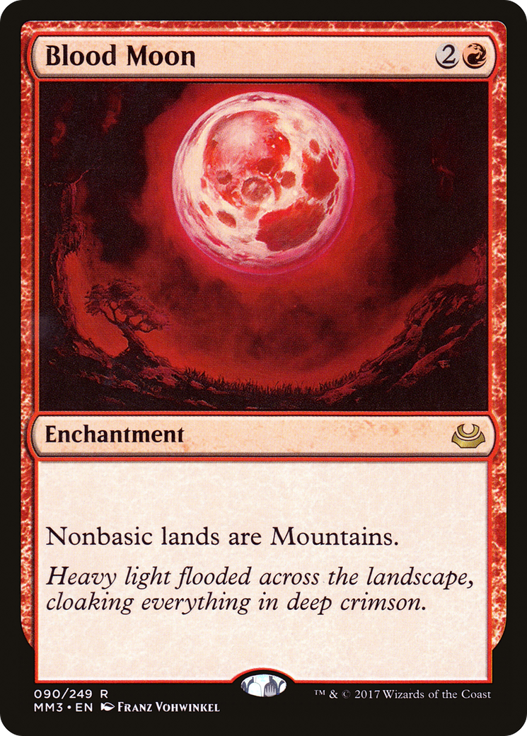 Blood Moon (MM3-090) - Modern Masters 2017 Foil