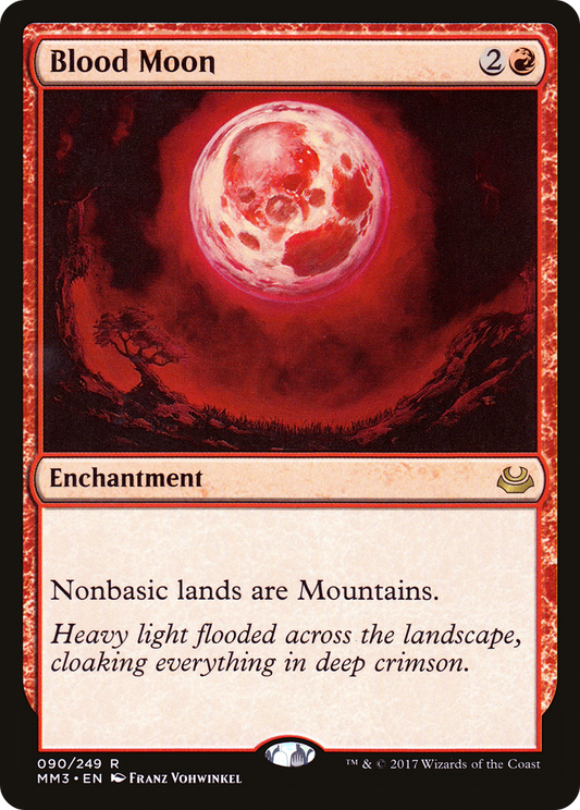 Blood Moon (MM3-090) - Modern Masters 2017