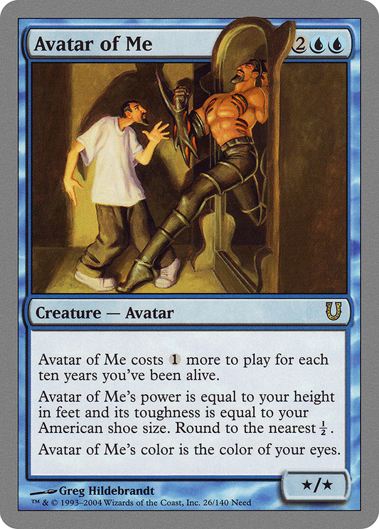 Avatar of Me (UNH-026) - Unhinged Foil