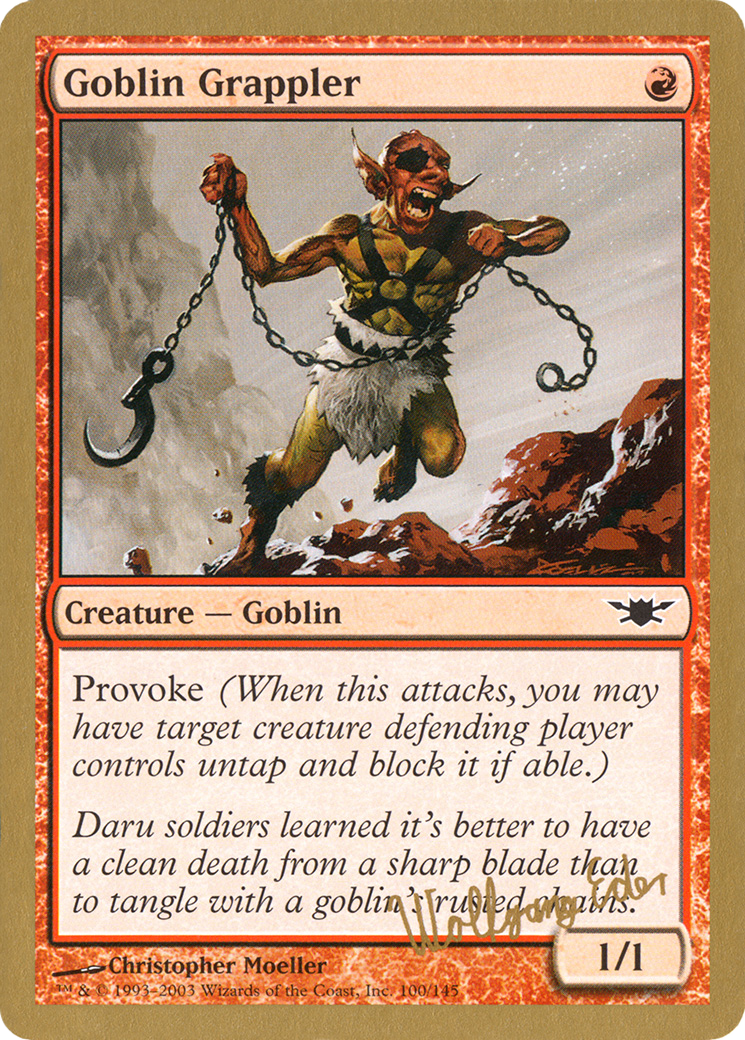 Goblin Grappler (WC03-WE100) - World Championship Decks 2003