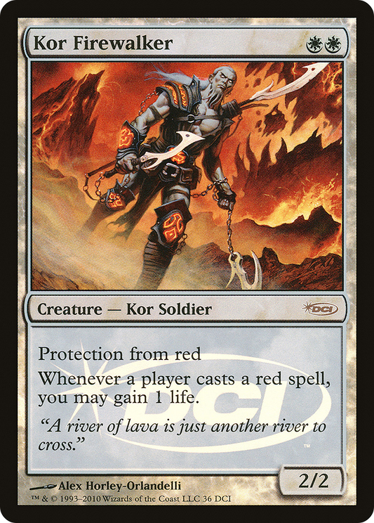 Kor Firewalker (PDCI-036) - DCI Promos Foil