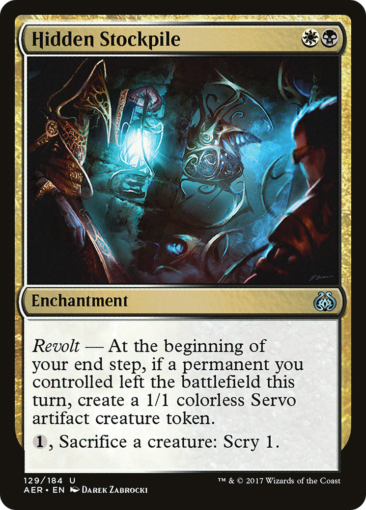 Hidden Stockpile (AER-129) - Aether Revolt