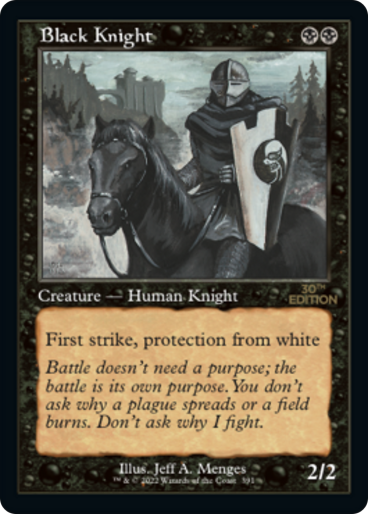 Black Knight (30A-391) - 30th Anniversary Edition