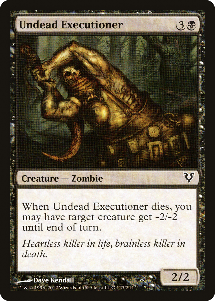 Undead Executioner (AVR-123) - Avacyn Restored