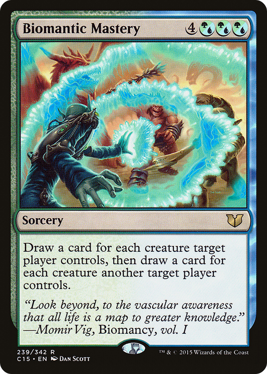 Biomantic Mastery (C15-239) - Commander 2015