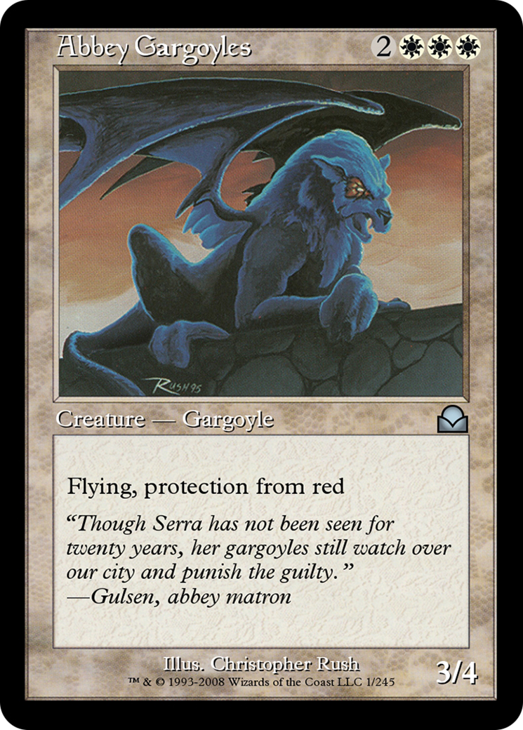 Abbey Gargoyles (ME2-001) - Masters Edition II Foil