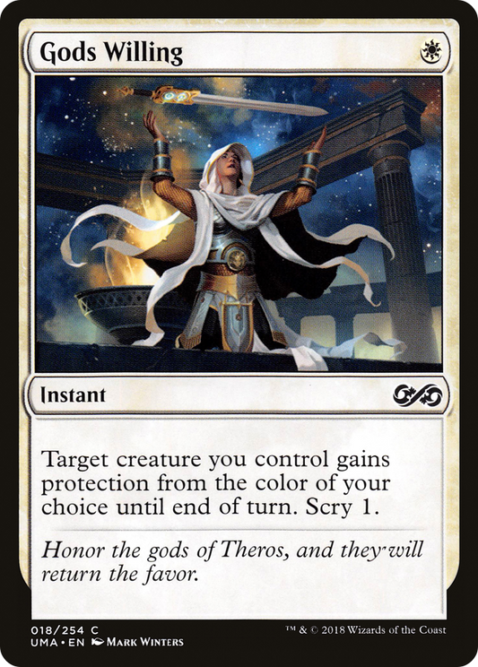 Gods Willing (UMA-018) - Ultimate Masters Foil