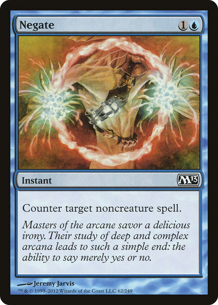 Negate (M13-062) - Magic 2013 Foil