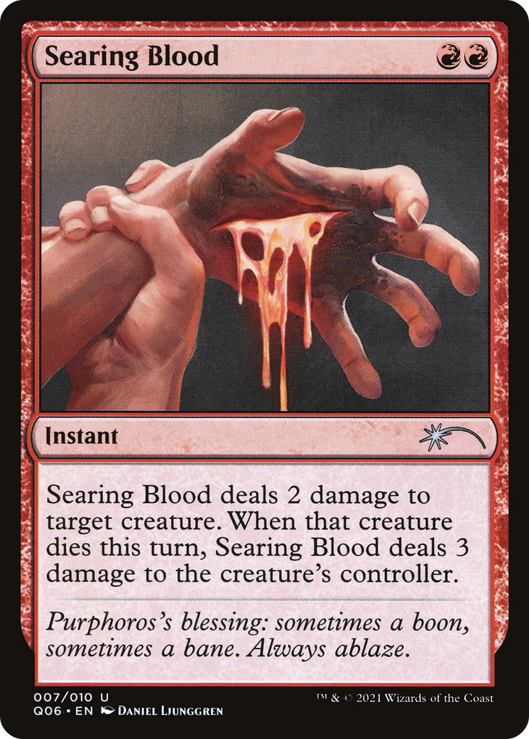 Searing Blood (UMP-007) - Pioneer Challenger Decks 2021