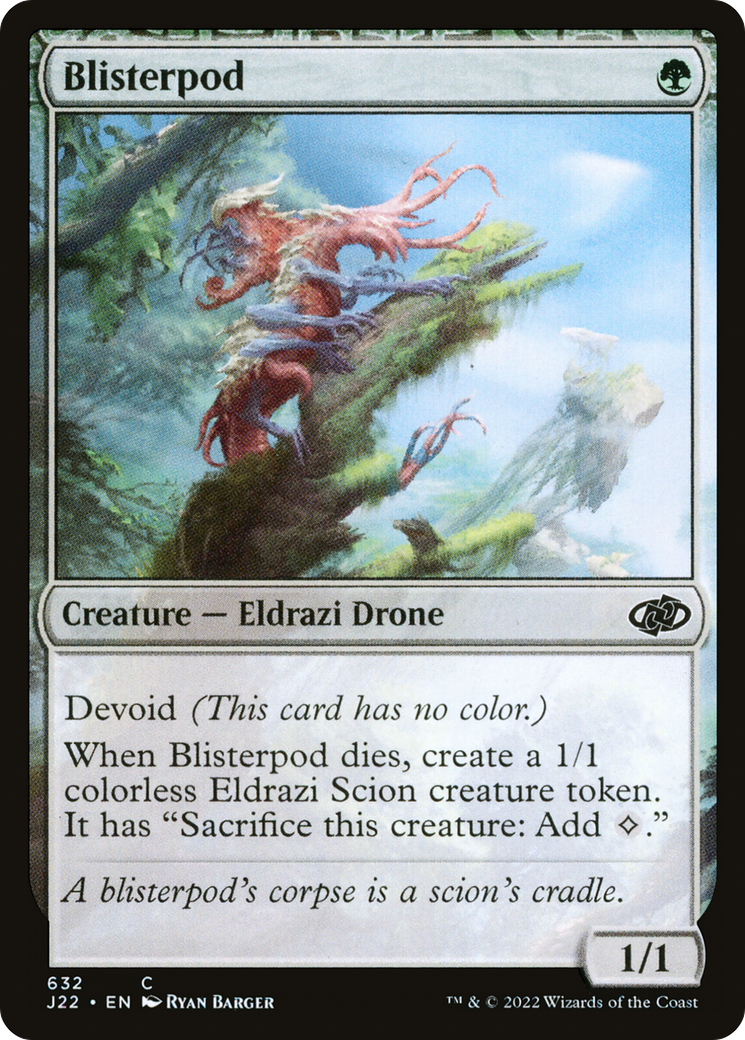 Blisterpod (J22-632) - Jumpstart 2022: (devoid)