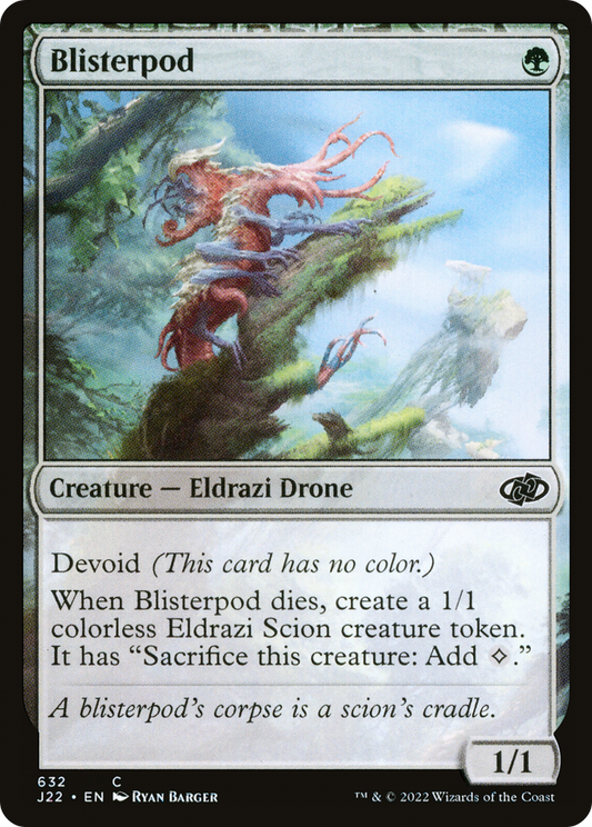 Blisterpod (J22-632) - Jumpstart 2022: (devoid)