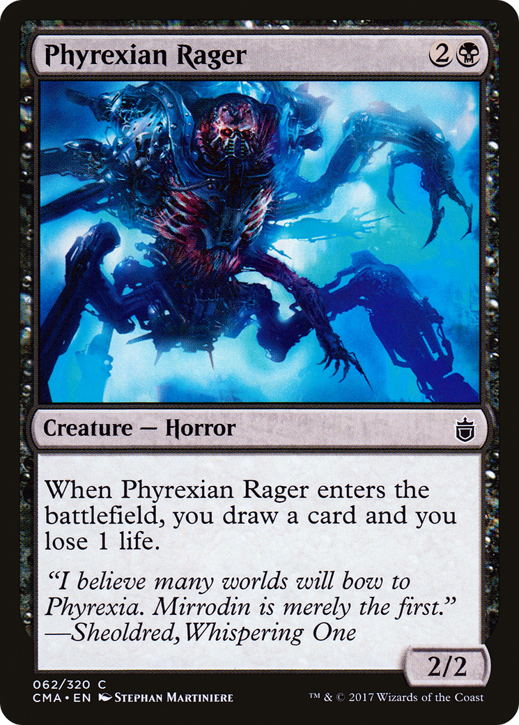 Phyrexian Rager (CMA-062) - Commander Anthology