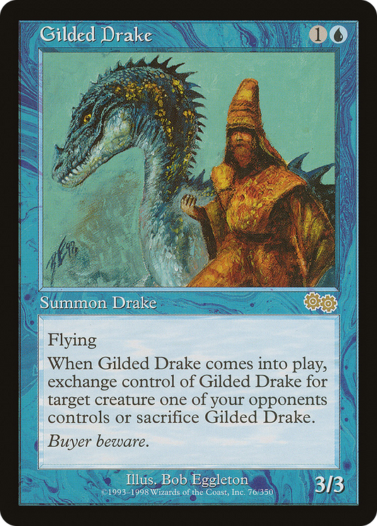 Gilded Drake (USG-076) - Urza's Saga