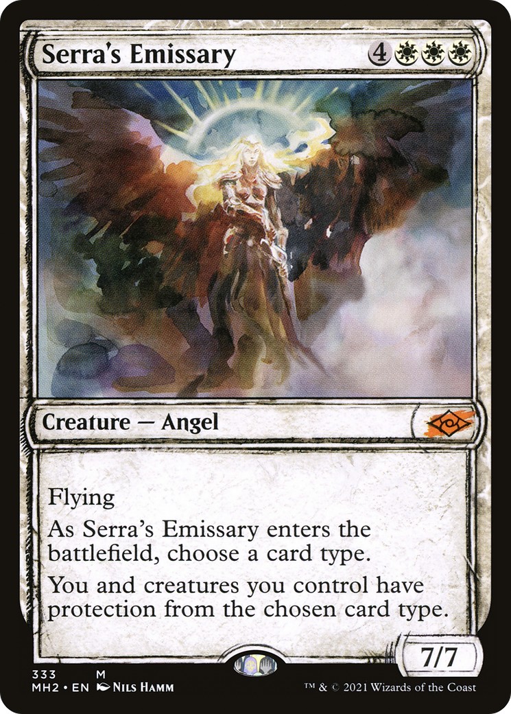 Serra's Emissary (MH2-333) - Modern Horizons 2: (Showcase)