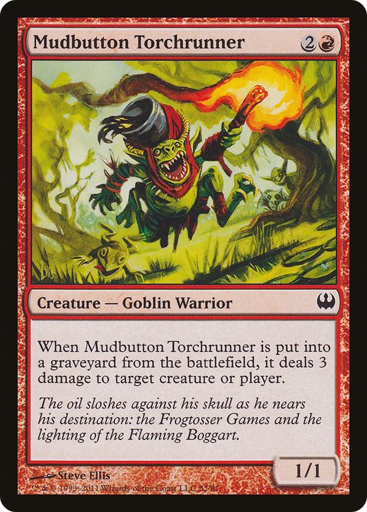 Mudbutton Torchrunner (DDG-052) - Duel Decks: Knights vs. Dragons