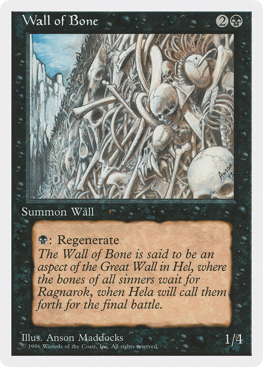 Wall of Bone (ITP-027) - Introductory Two-Player Set