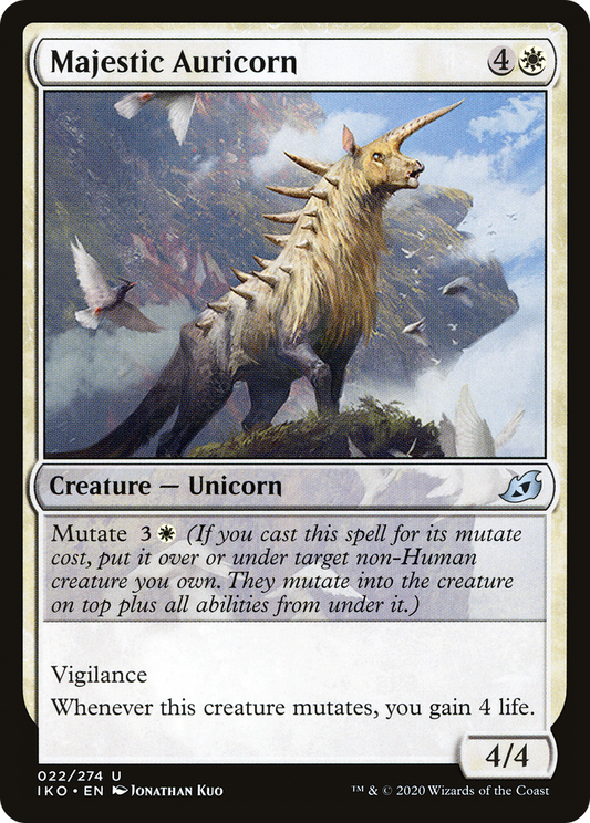 Majestic Auricorn (IKO-022) - Ikoria: Lair of Behemoths