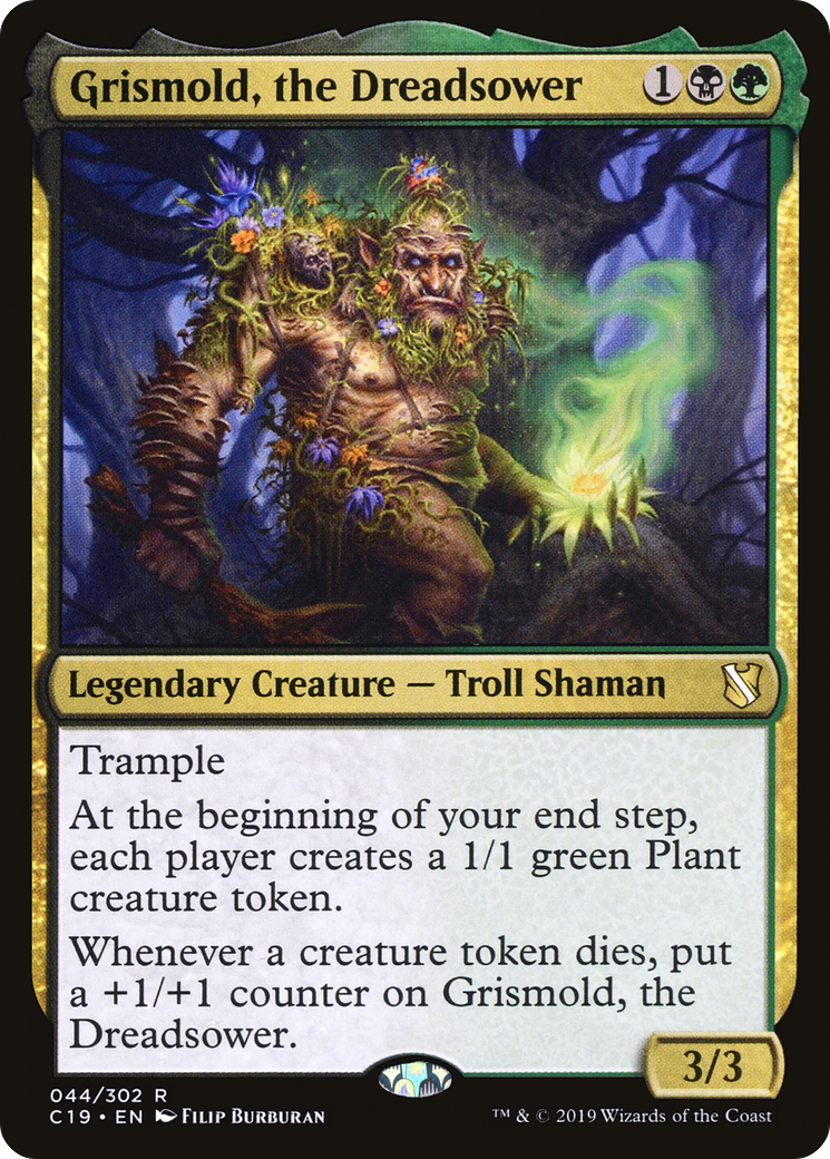 Grismold, the Dreadsower (C19-044) - Commander 2019