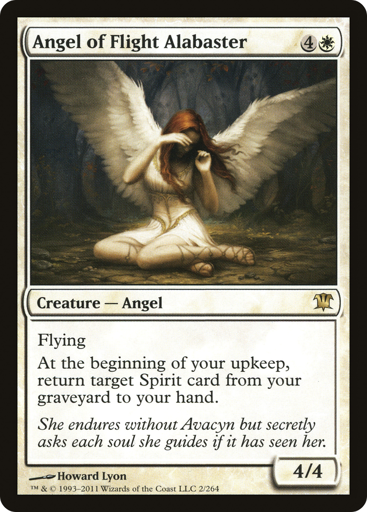 Angel of Flight Alabaster (ISD-002) - Innistrad Foil