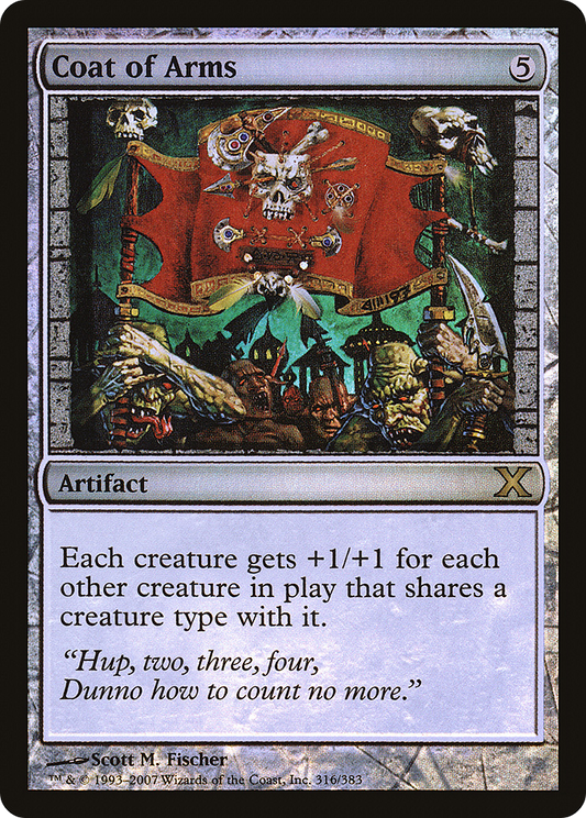 Coat of Arms (10E-316★) - Tenth Edition Foil