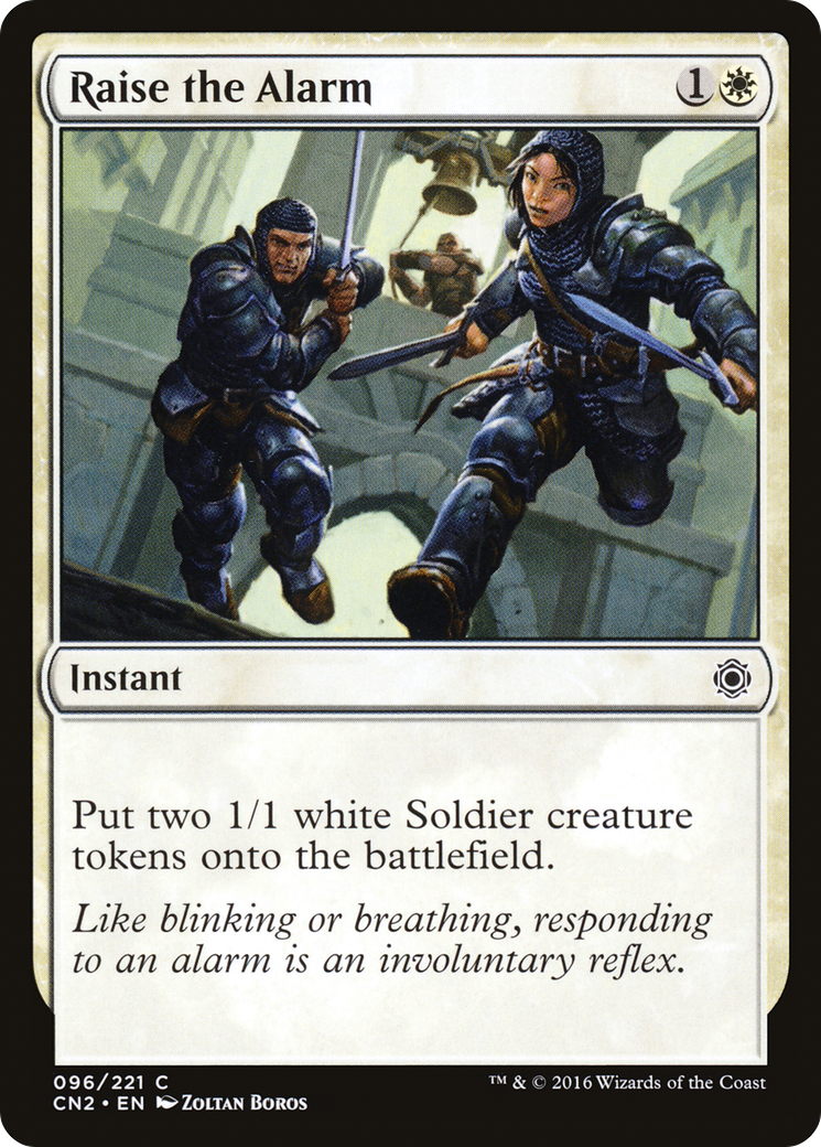 Raise the Alarm  (CN2-096) - Conspiracy: Take the Crown Foil