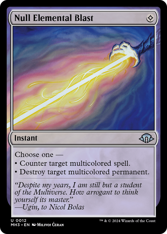 Null Elemental Blast (MH3-012) - Modern Horizons 3