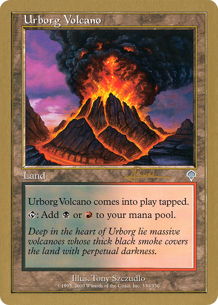 Urborg Volcano (WC01-AR330) - World Championship Decks 2001