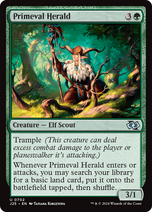 Primeval Herald (J25-702) - Foundations Jumpstart Foil