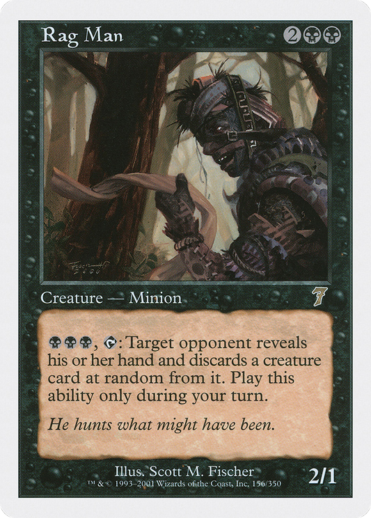 Rag Man (7ED-156) - Seventh Edition