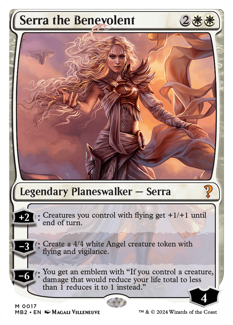 Serra the Benevolent (MB2-017) - Mystery Booster 2