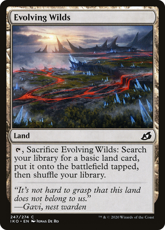 Evolving Wilds (IKO-247) - Ikoria: Lair of Behemoths