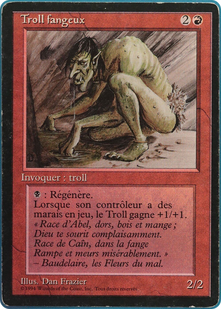 Sedge Troll (FBB-174) - Foreign Black Border