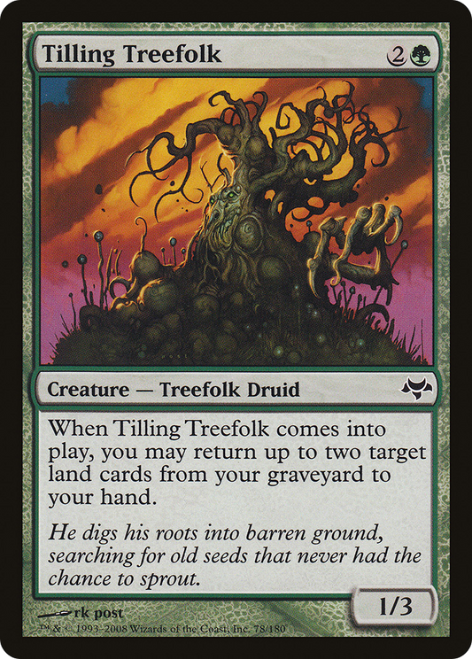 Tilling Treefolk (EVE-078) - Eventide Foil