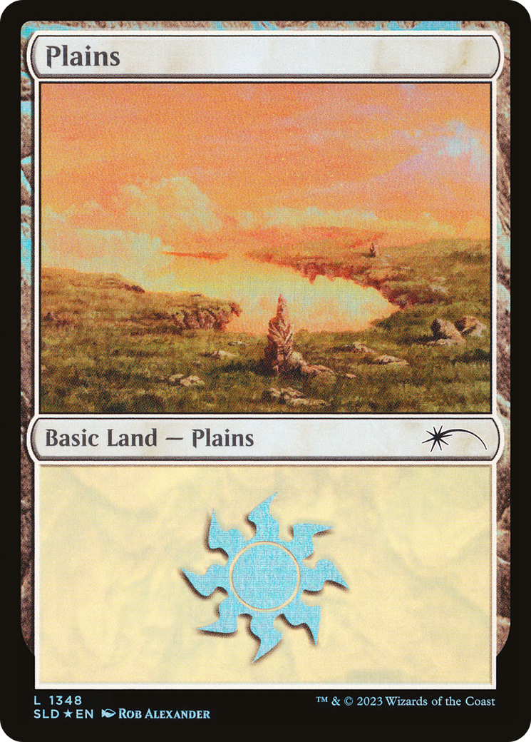 Plains (SLD-1348) - Secret Lair Drop Foil