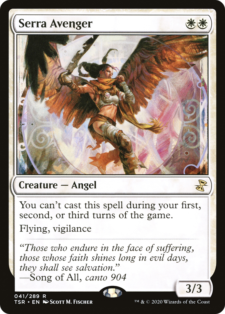 Serra Avenger (TSR-041) - Time Spiral Remastered Foil