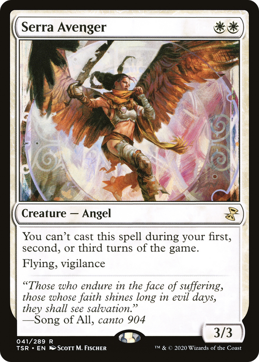 Serra Avenger (TSR-041) - Time Spiral Remastered Foil