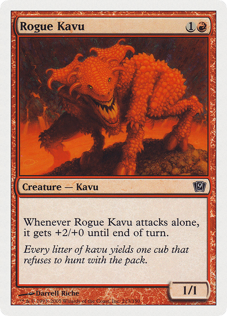 Rogue Kavu (9ED-213) - Ninth Edition