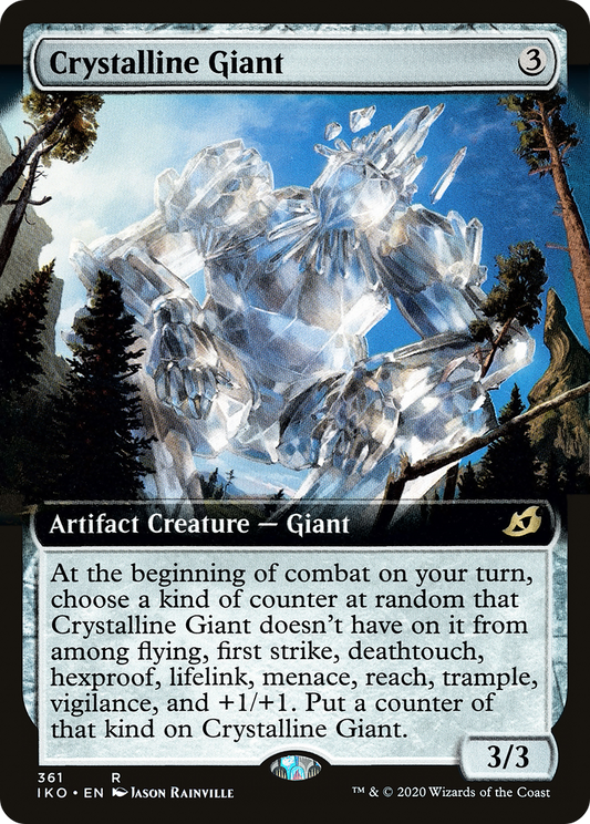 Crystalline Giant (IKO-361) - Ikoria: Lair of Behemoths: (Extended Art)