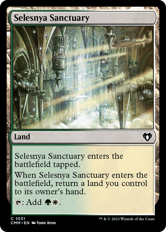 Selesnya Sanctuary (CMM-1031) - Commander Masters