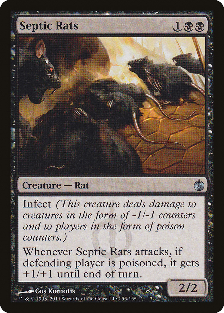 Septic Rats (MBS-055) - Mirrodin Besieged