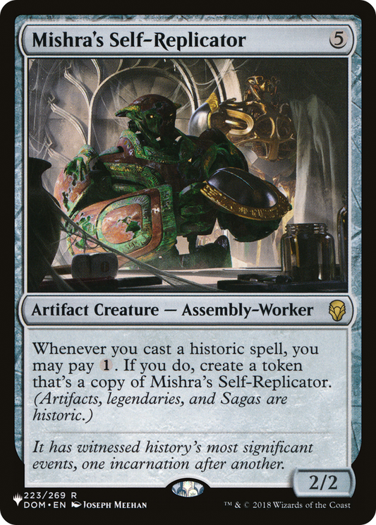 Mishra's Self-Replicator (LIST-DOM-223) - The List