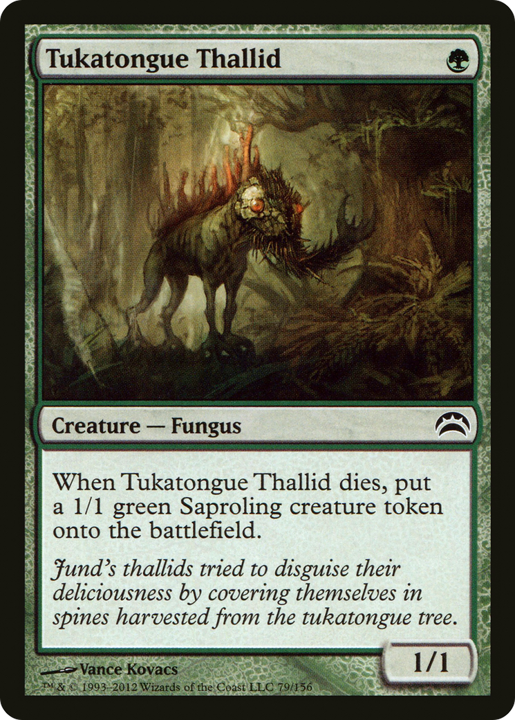Tukatongue Thallid  (PC2-079) - Planechase 2012