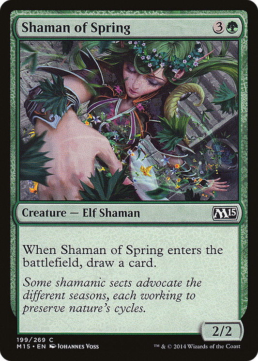 Shaman of Spring (M15-199) - Magic 2015