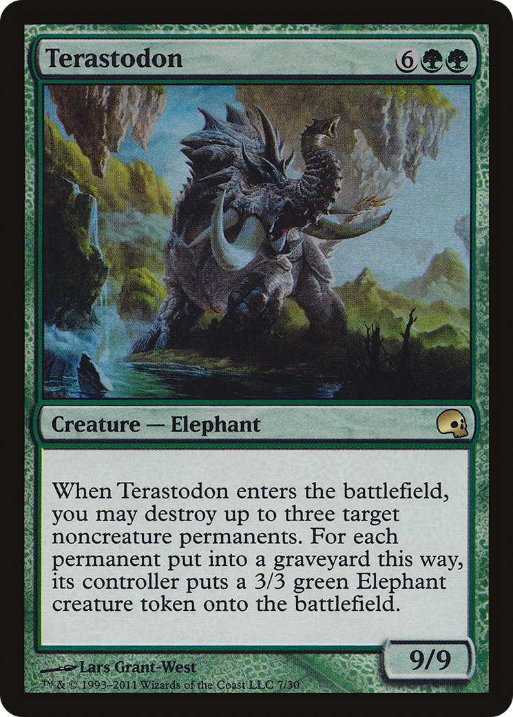 Terastodon (PD3-007) - Premium Deck Series: Graveborn Foil