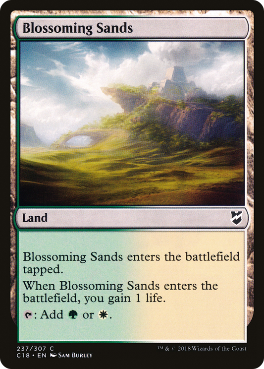 Blossoming Sands (C18-237) - Commander 2018