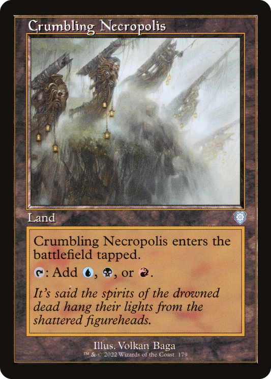 Crumbling Necropolis (Retro Frame) (BRC-179) - The Brothers' War Commander