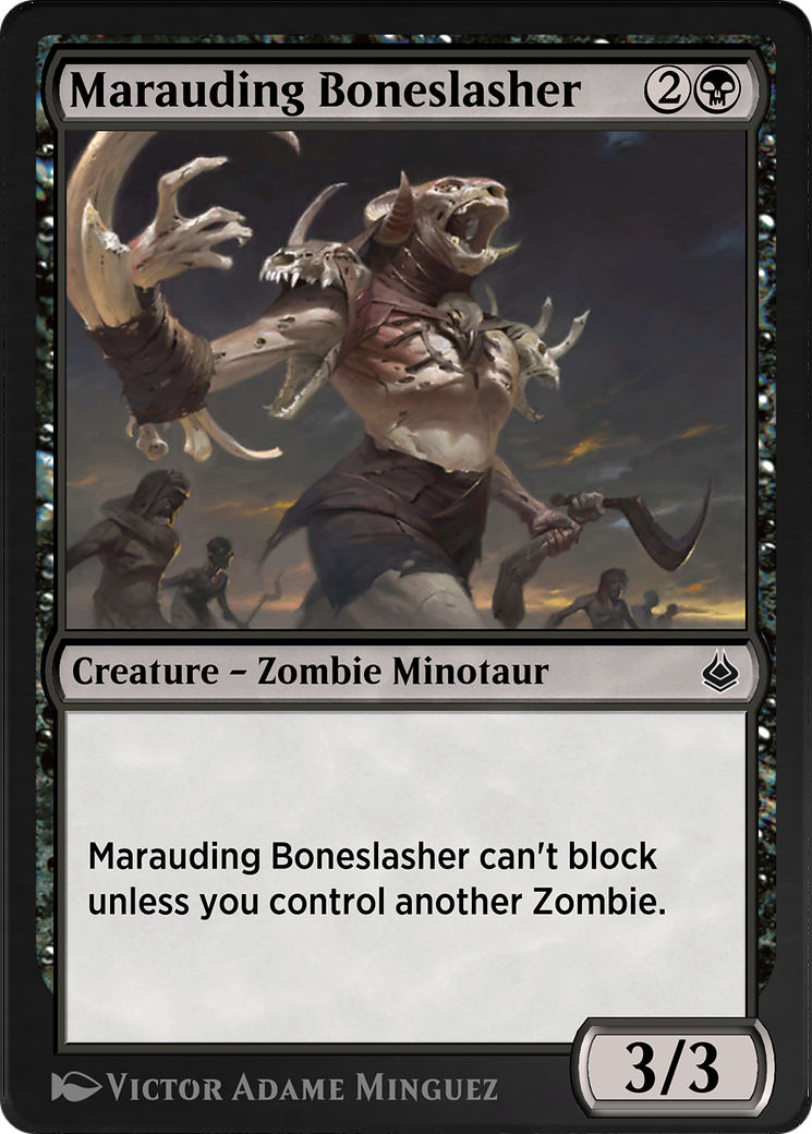 Marauding Boneslasher (AKR-115) - Amonkhet Remastered